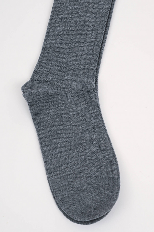 Eleventy Wollmix Socken in Grau