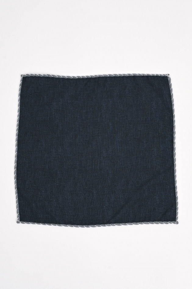 Eleventy Stecktuch in Navy/Grau