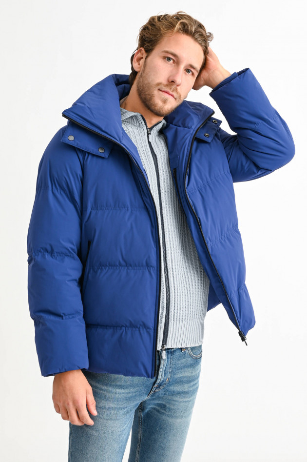 Esemplare Puffer Jacke in Blau
