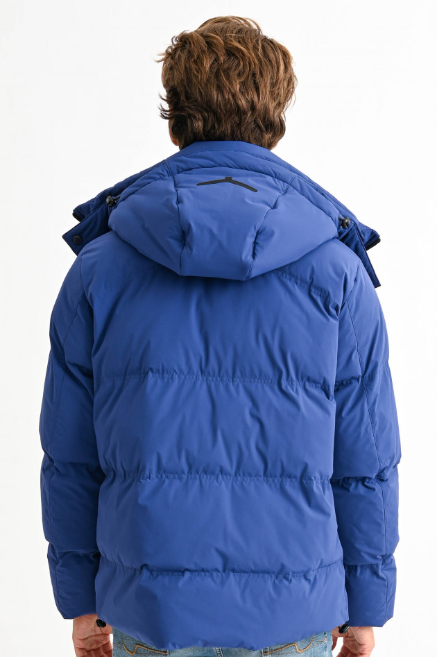 Esemplare Puffer Jacke in Blau