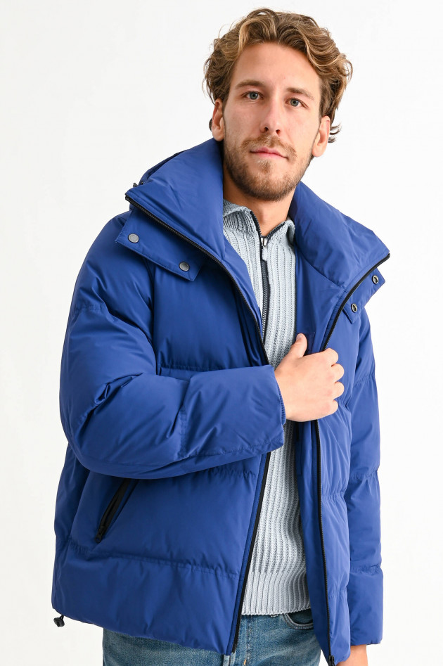 Esemplare Puffer Jacke in Blau