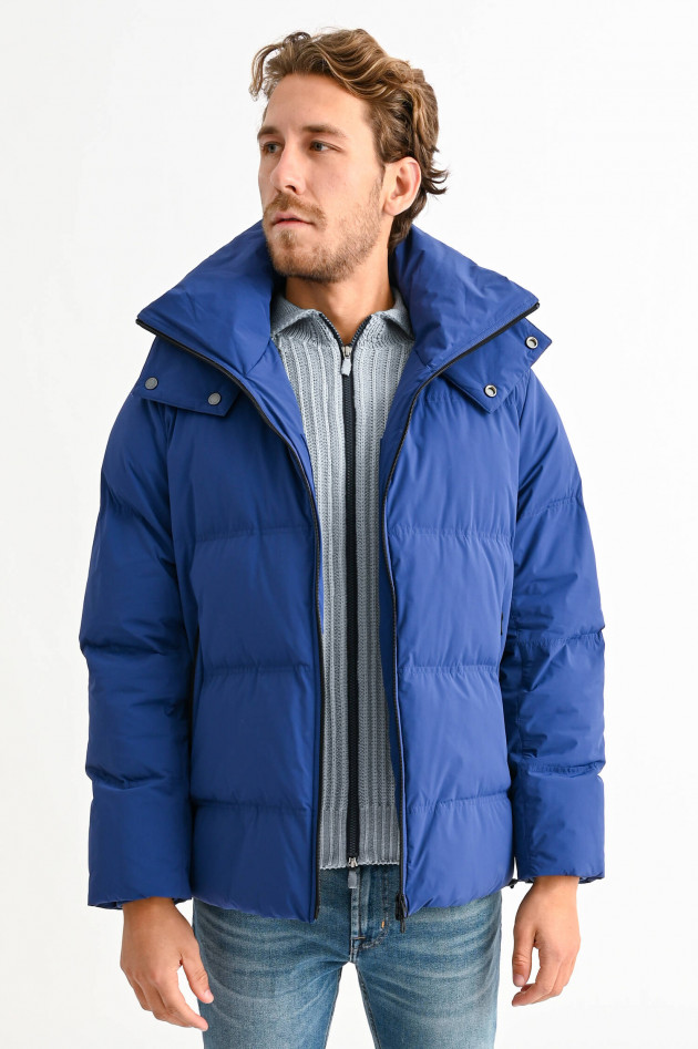 Esemplare Puffer Jacke in Blau
