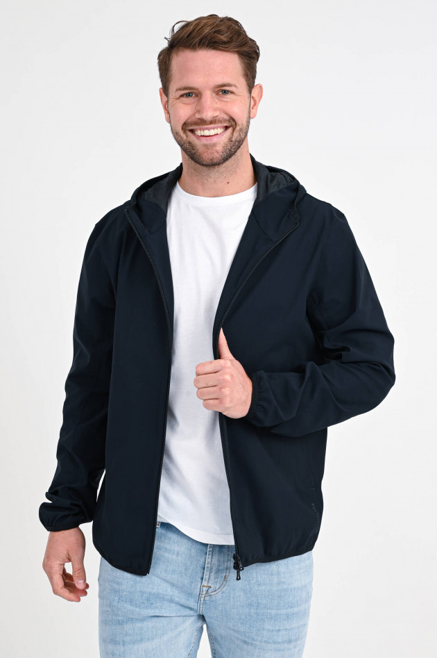 Esemplare Funktionelle Jacke mit Kapuze in Navy
