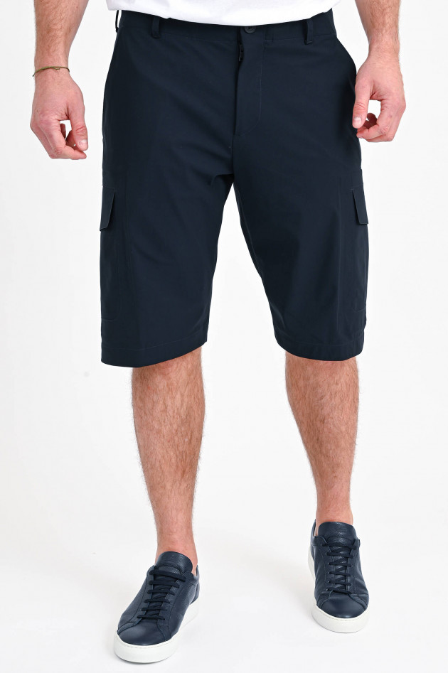 Esemplare Elastische Cargoshorts in Navy