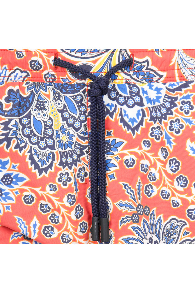 Etro Badehose in Rot gemustert