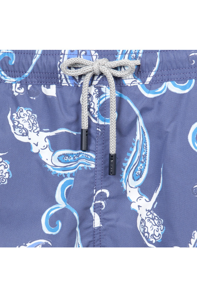 Etro Badehose in Blau gemustert