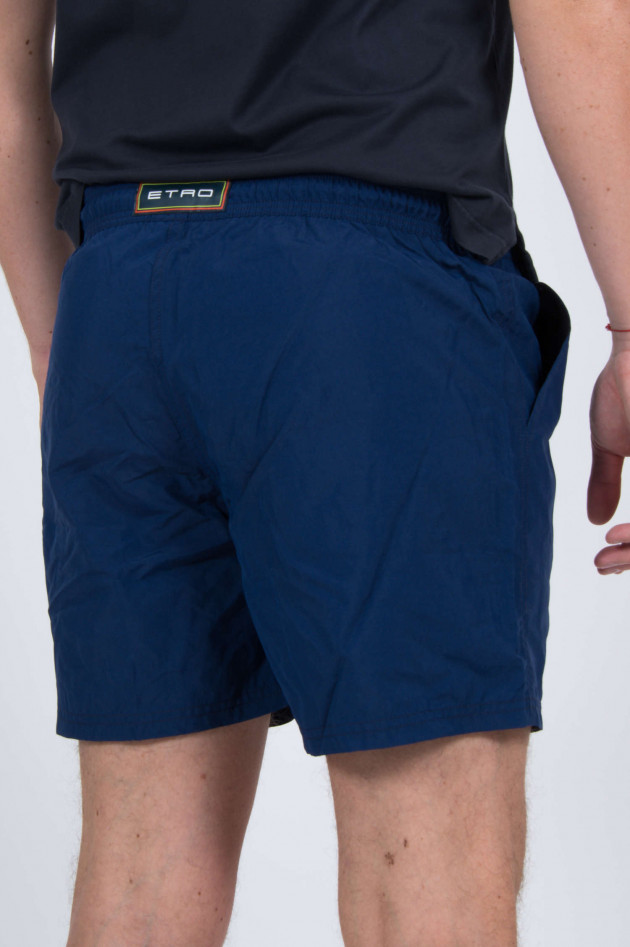 Etro Badehose in Dunkelblau