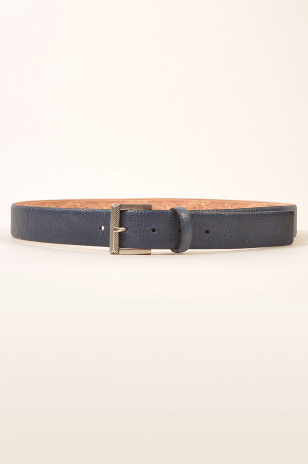 Etro Ledergürtel in Marine