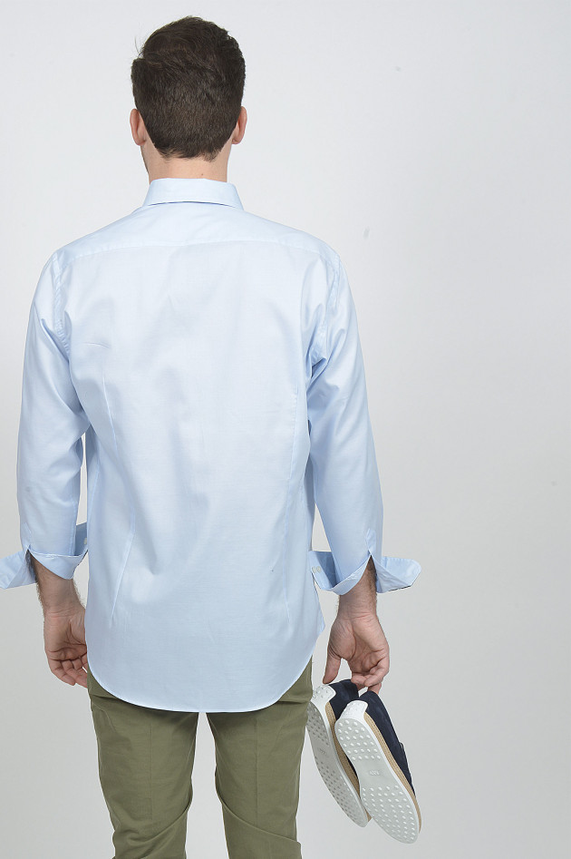Etro Hemd aus Baumwolle in Hellblau