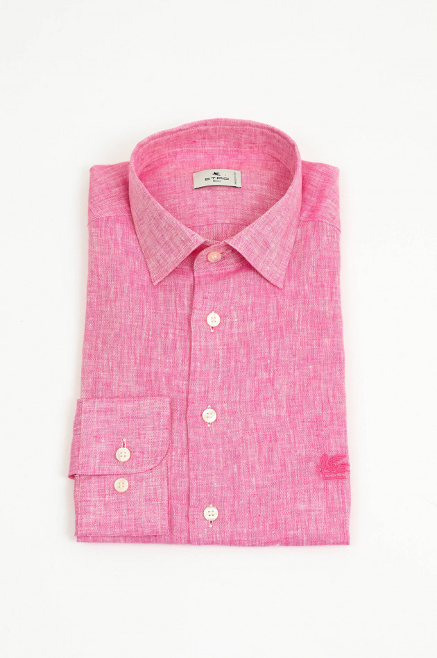 Etro Leinenhemd in Pink