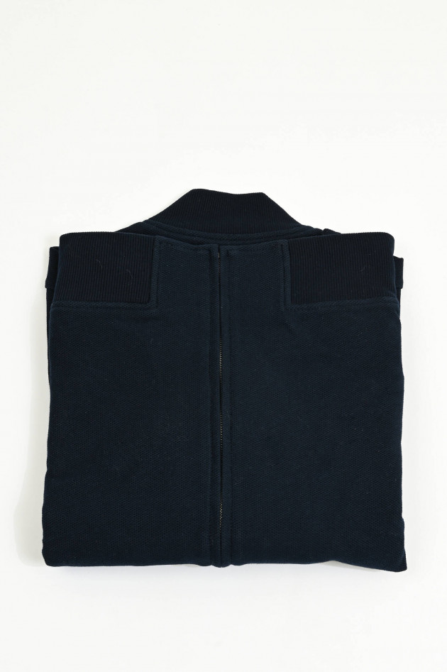Etro Bomberjacke aus Baumwolle in Navy