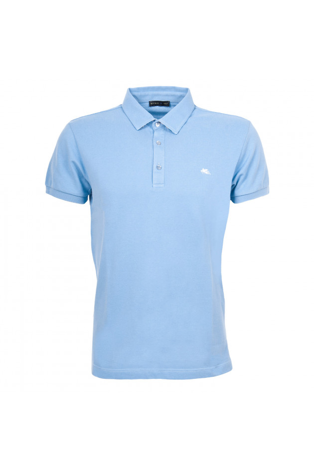 Etro Poloshirt in Hellblau