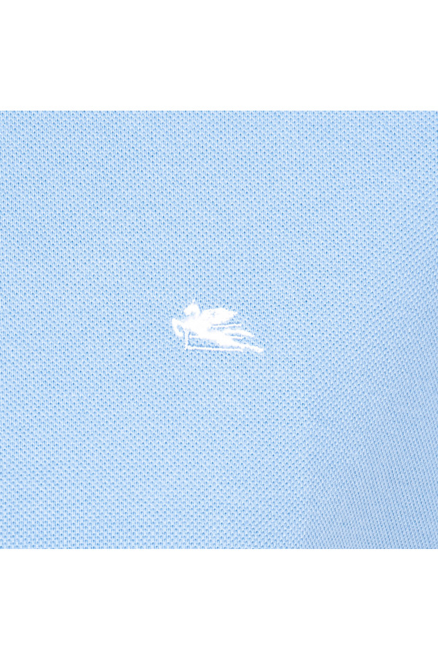 Etro Poloshirt in Hellblau