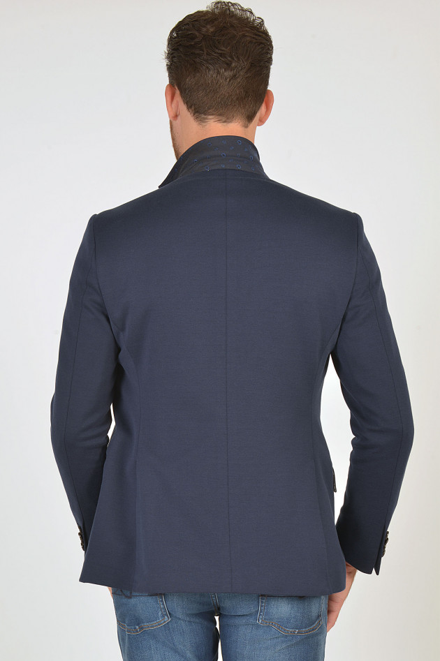Etro Jersey - Sakko in Navy