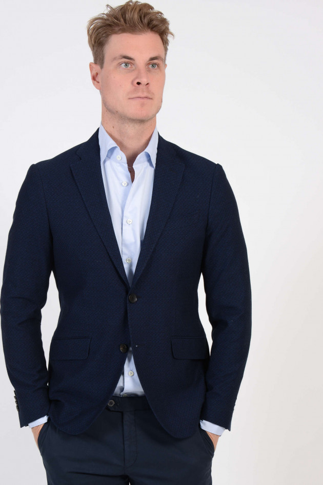 Etro Sakko in Navy gemustert