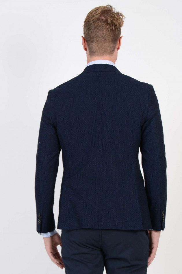 Etro Sakko in Navy gemustert