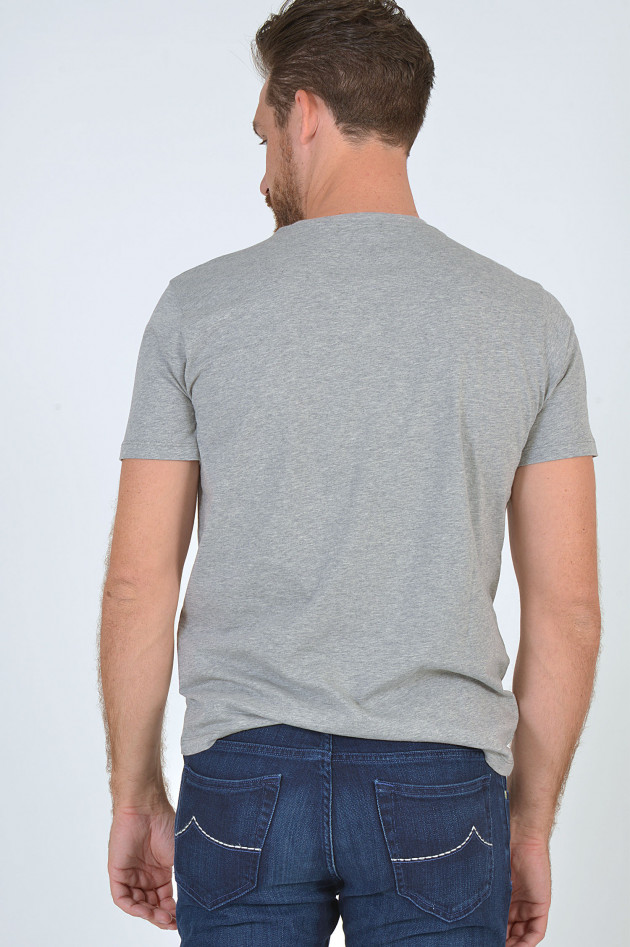 Etro T-Shirt mit Print in Grau