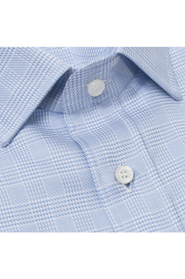 Etro Baumwollhemd Hellblau