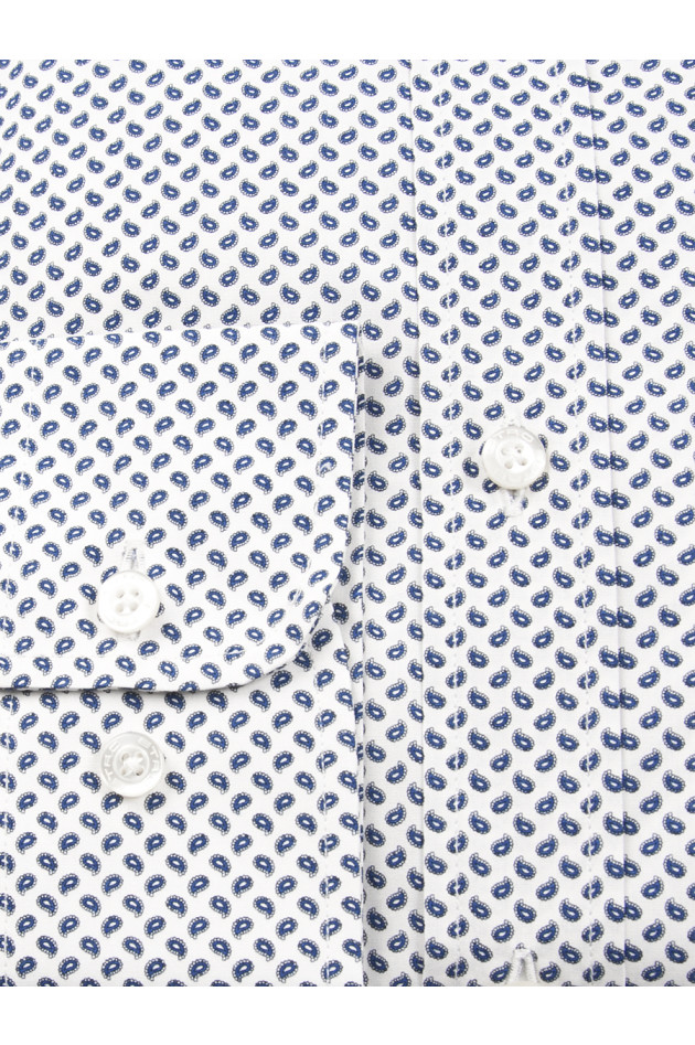 Etro Hemd in Blau/Weiß gemustert
