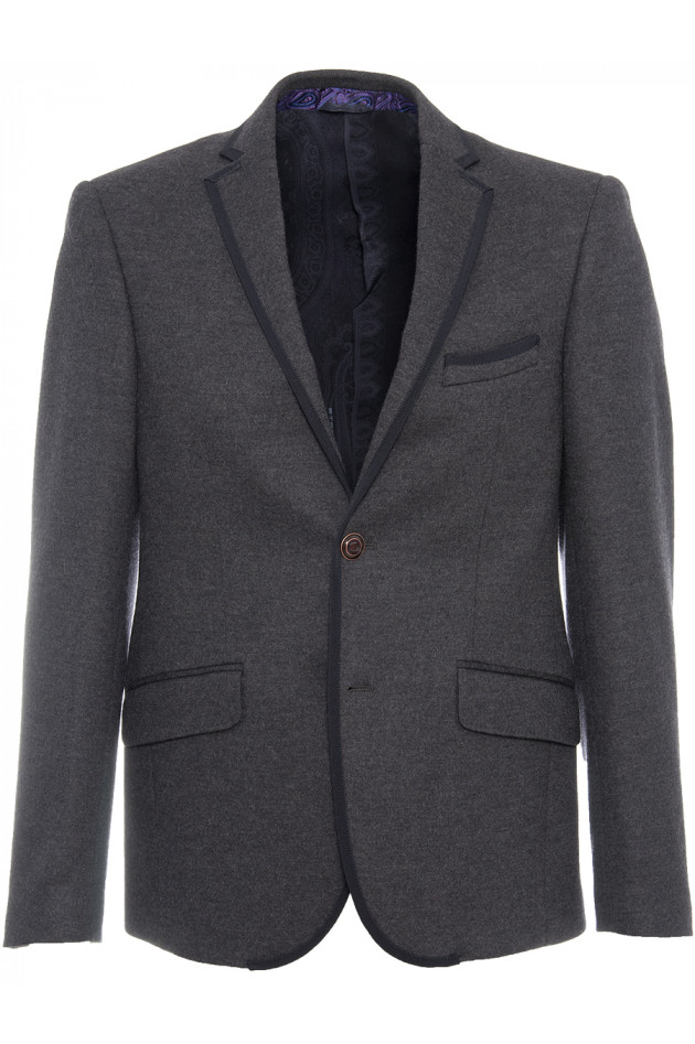 Etro Blazerjacke Anthrazit