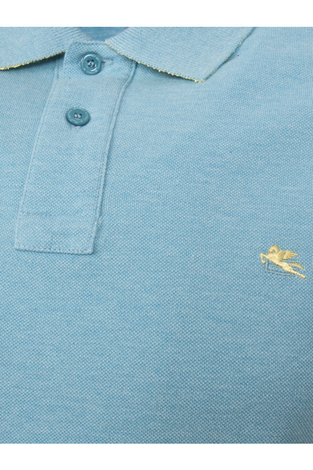Etro Polo in Türkis