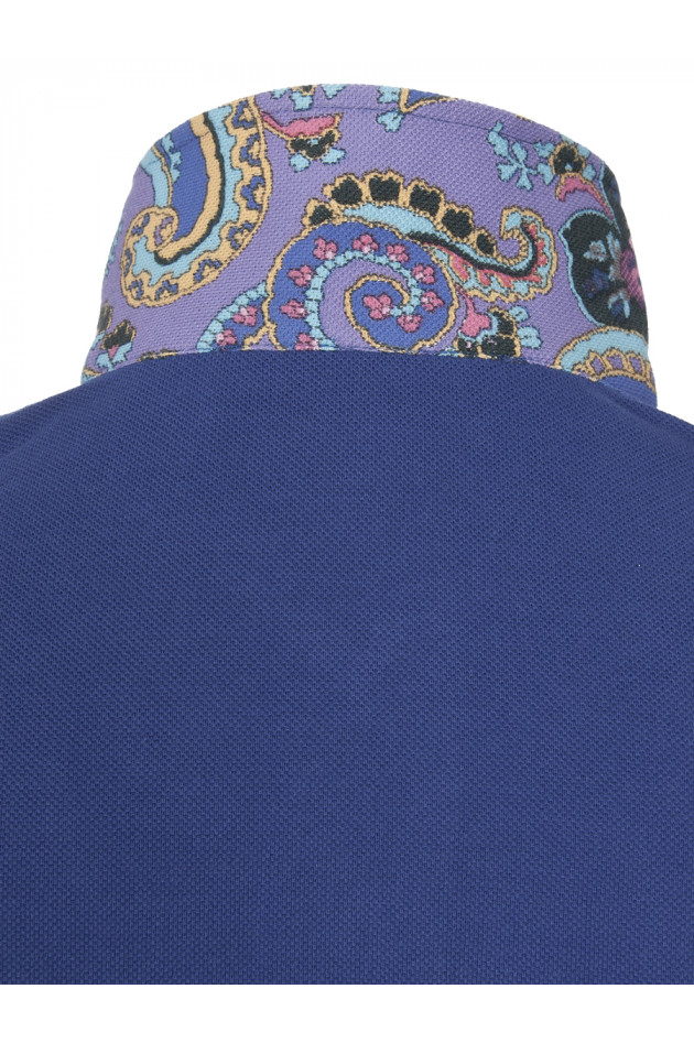 Etro Polo in Royalblau