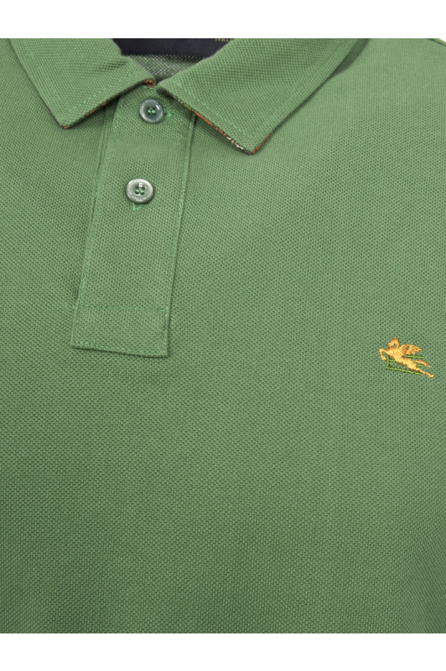 Etro Polo in Grün
