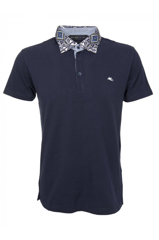 Etro Polo in Marine