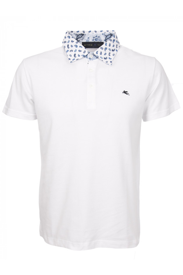 Etro Poloshirt in Weiß