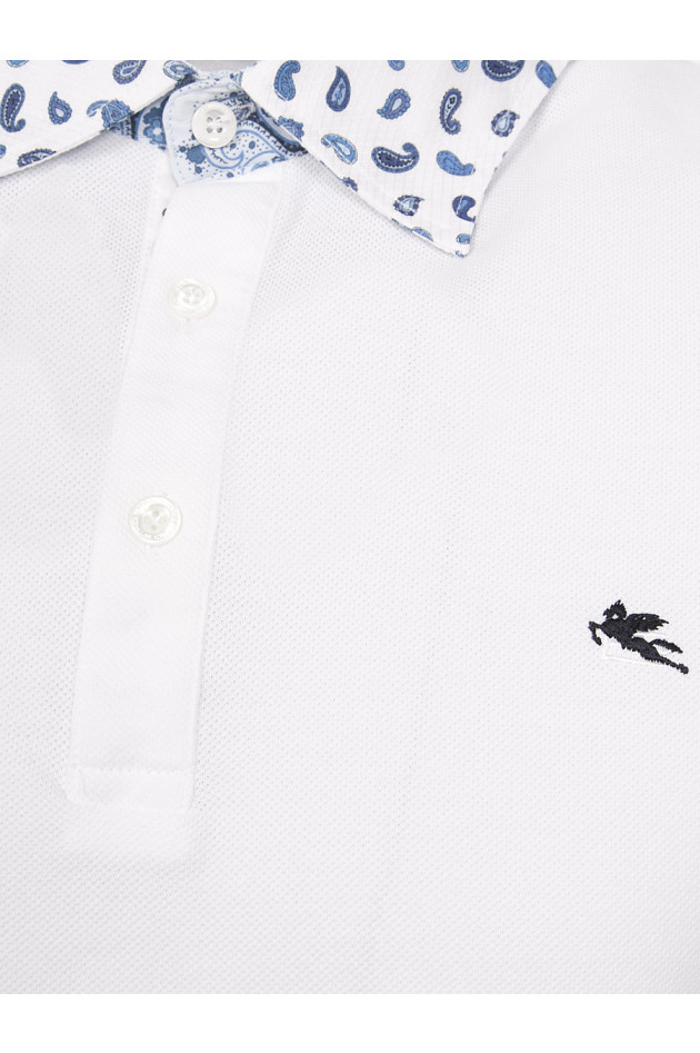 Etro Poloshirt in Weiß