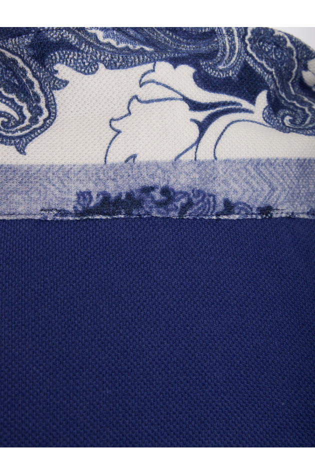 Poloshirt Blau