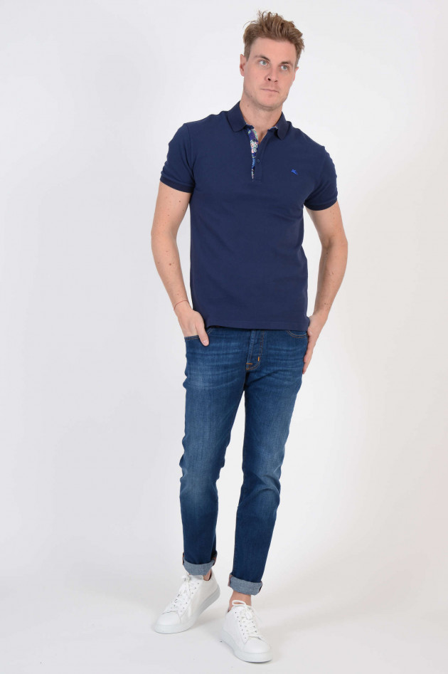 Etro Poloshirt in Navy