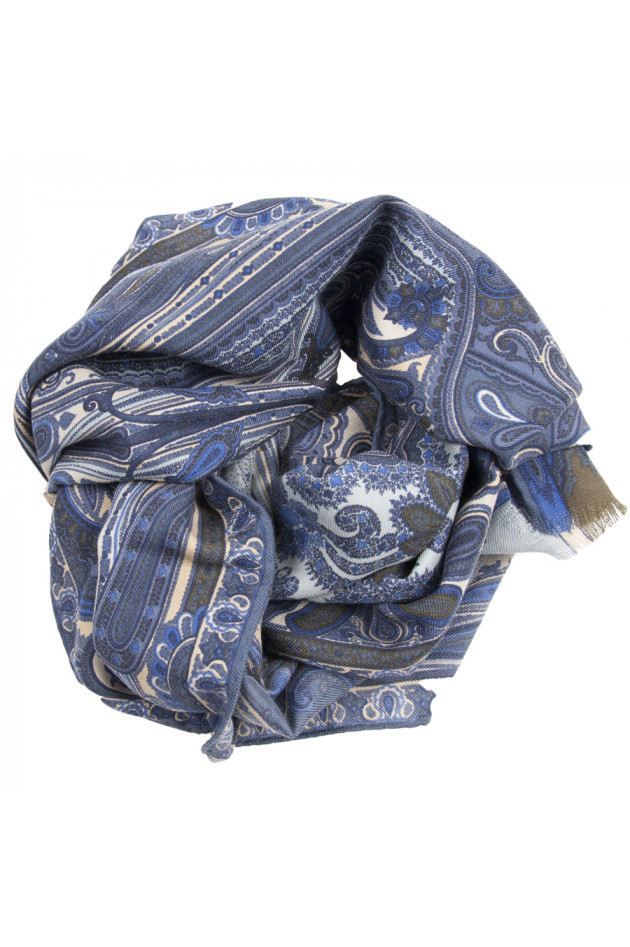 Etro Schal Blau