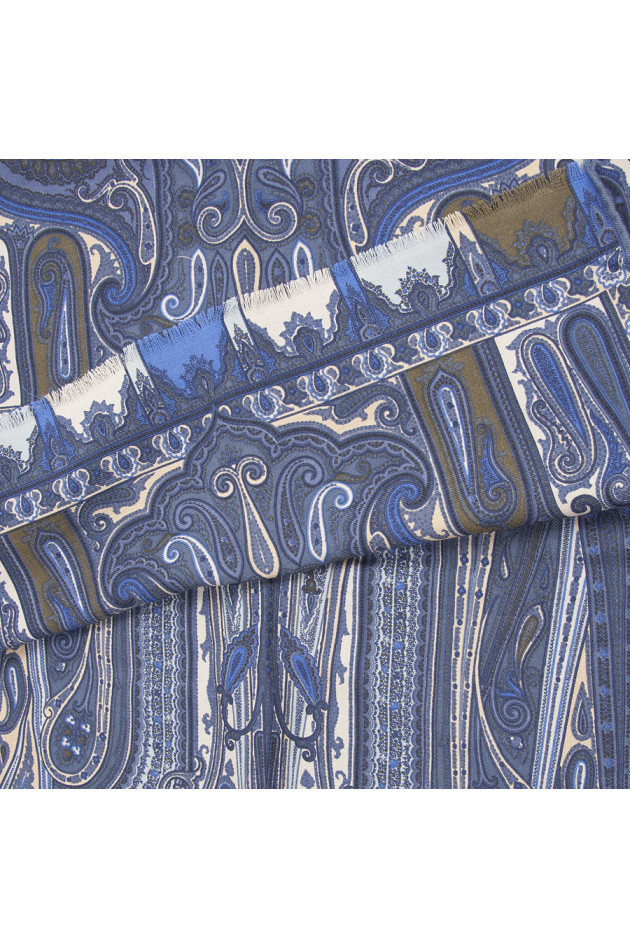 Etro Schal Blau