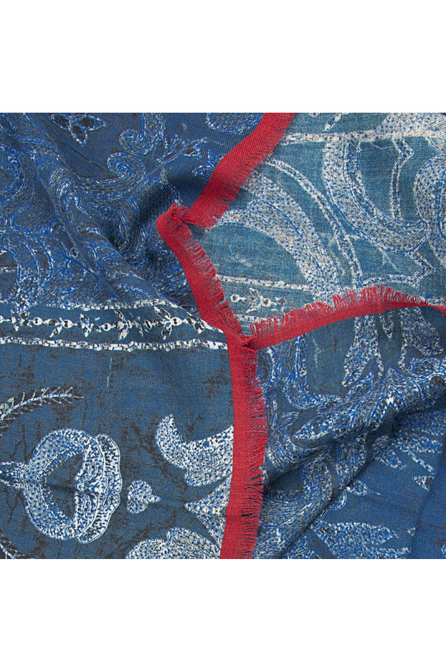 Etro Schal Blau