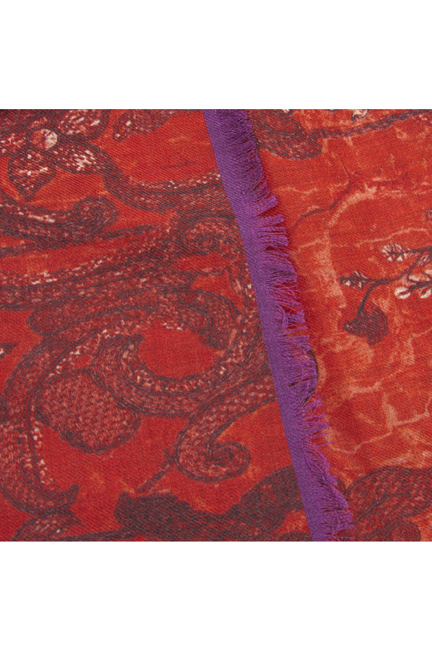 Etro Schal Rot/Zyklame