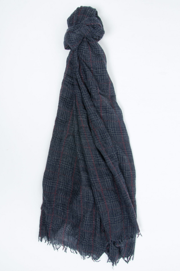 Faliero Sarti Schal DIANELLA in Marine/Grau