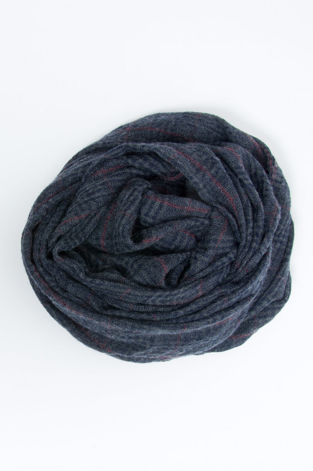 Faliero Sarti Schal DIANELLA in Marine/Grau