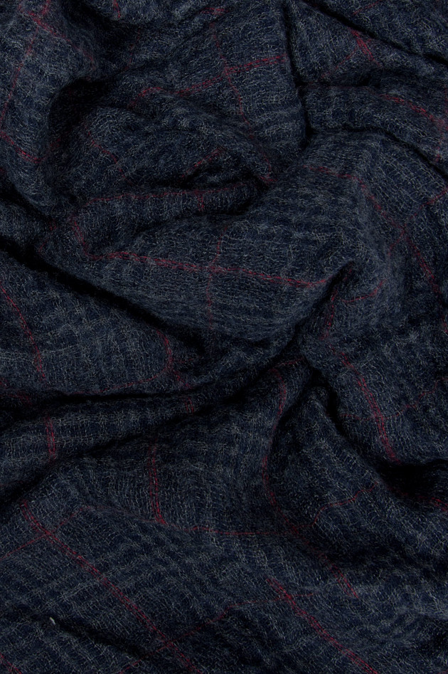 Faliero Sarti Schal DIANELLA in Marine/Grau