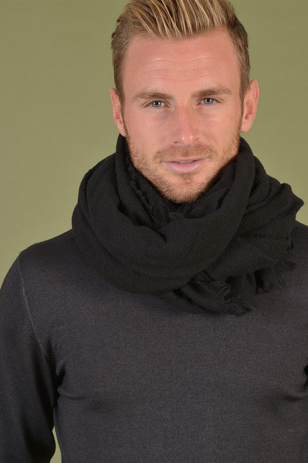 Faliero Sarti Schal ASSIA in Schwarz