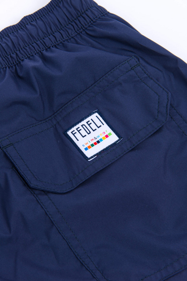 Fedeli Badeshorts MADEIRA AIRSTOP in Navy