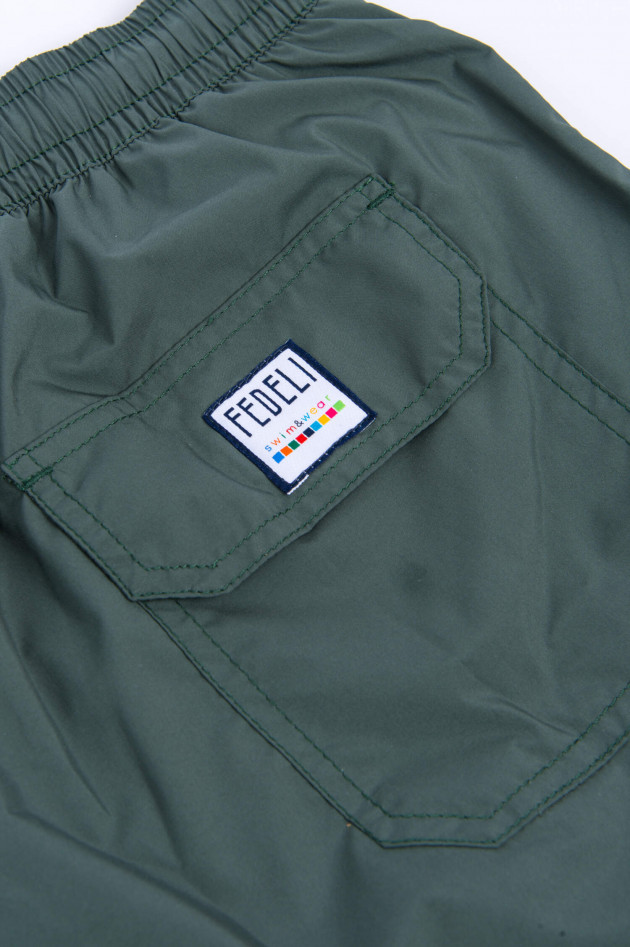 Fedeli Badeshorts MADEIRA AIRSTOP in Oliv
