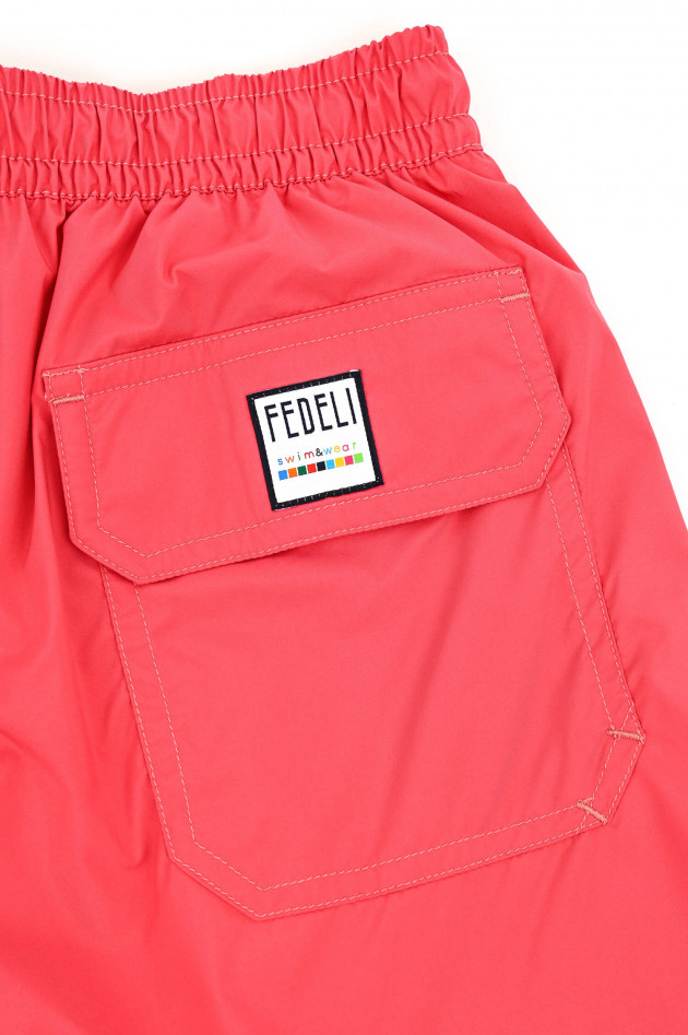 Fedeli Badehose MADEIRA in Rot
