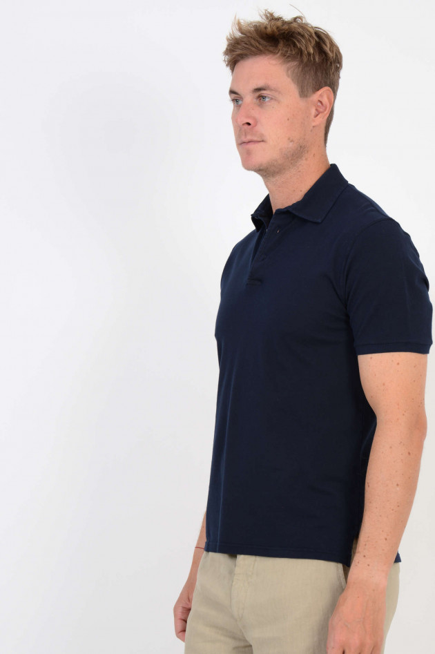 Fedeli Poloshirt in Navy