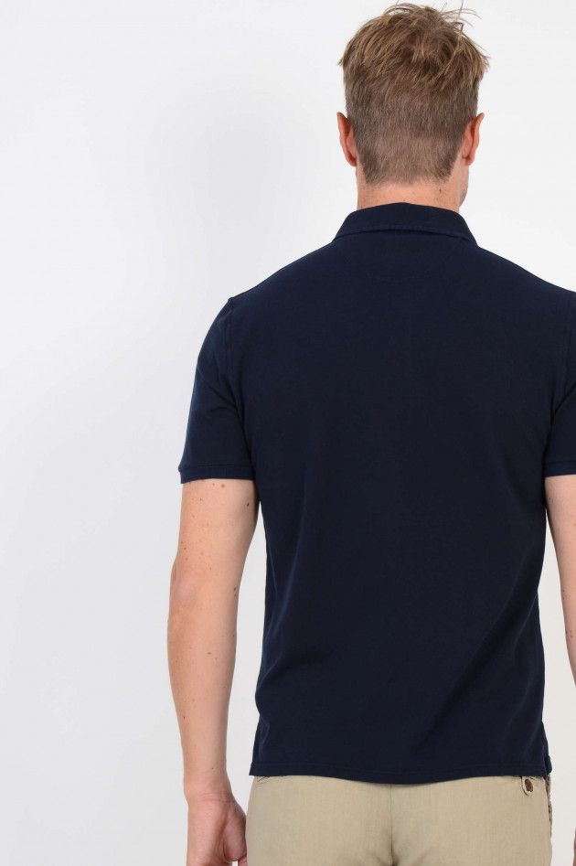 Fedeli Poloshirt in Navy