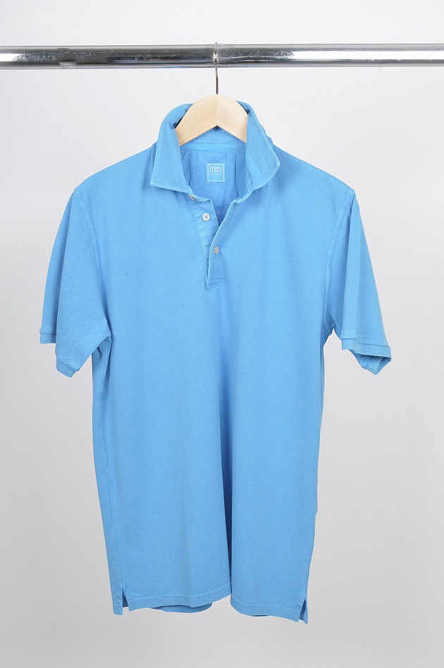 Fedeli Poloshirt in Blau