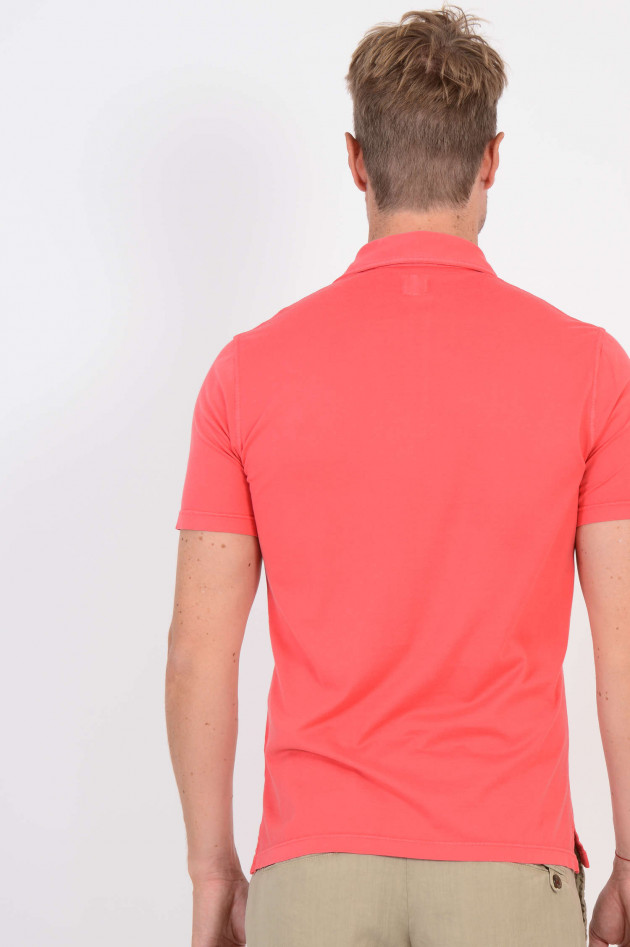 Fedeli Jersey Poloshirt in Rot