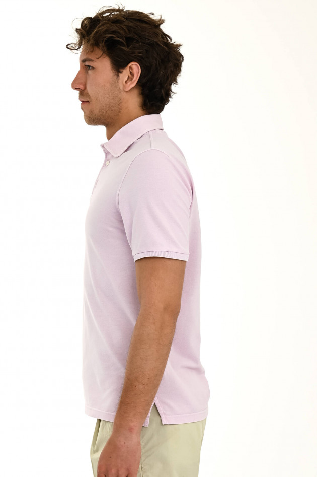 Fedeli Piqué Polo in Rosa