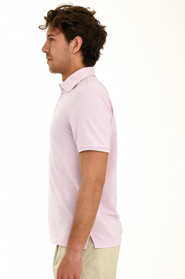 Fedeli Piqué Polo in Rosa