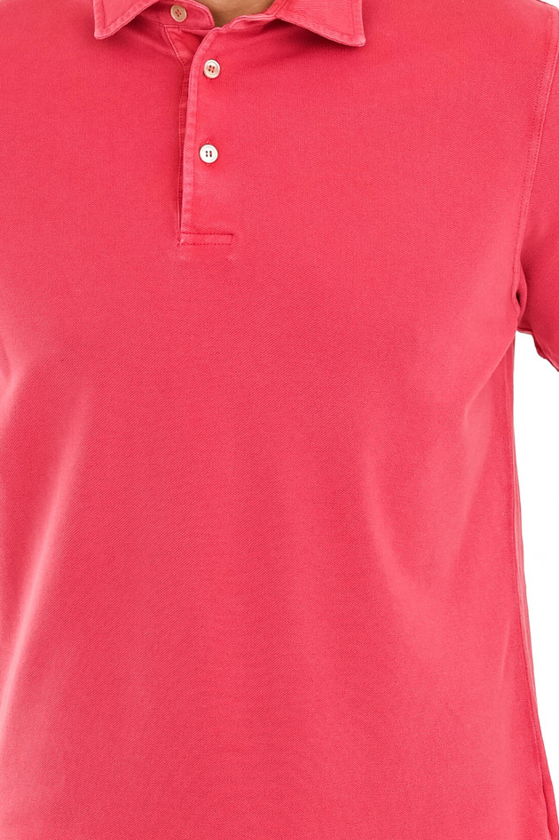 Fedeli Piqué Polo in Himbeere